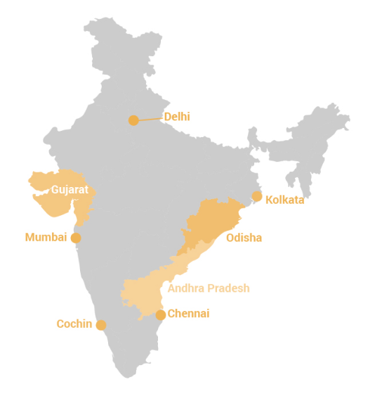 india map