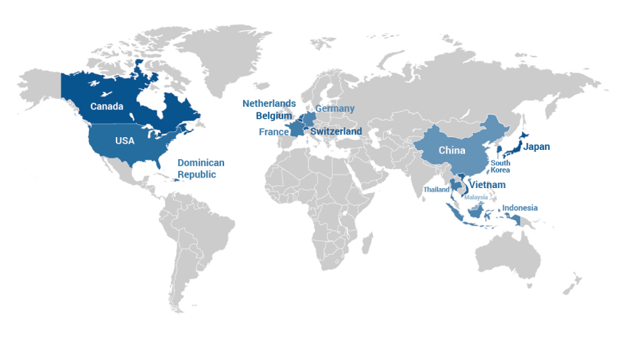 world map